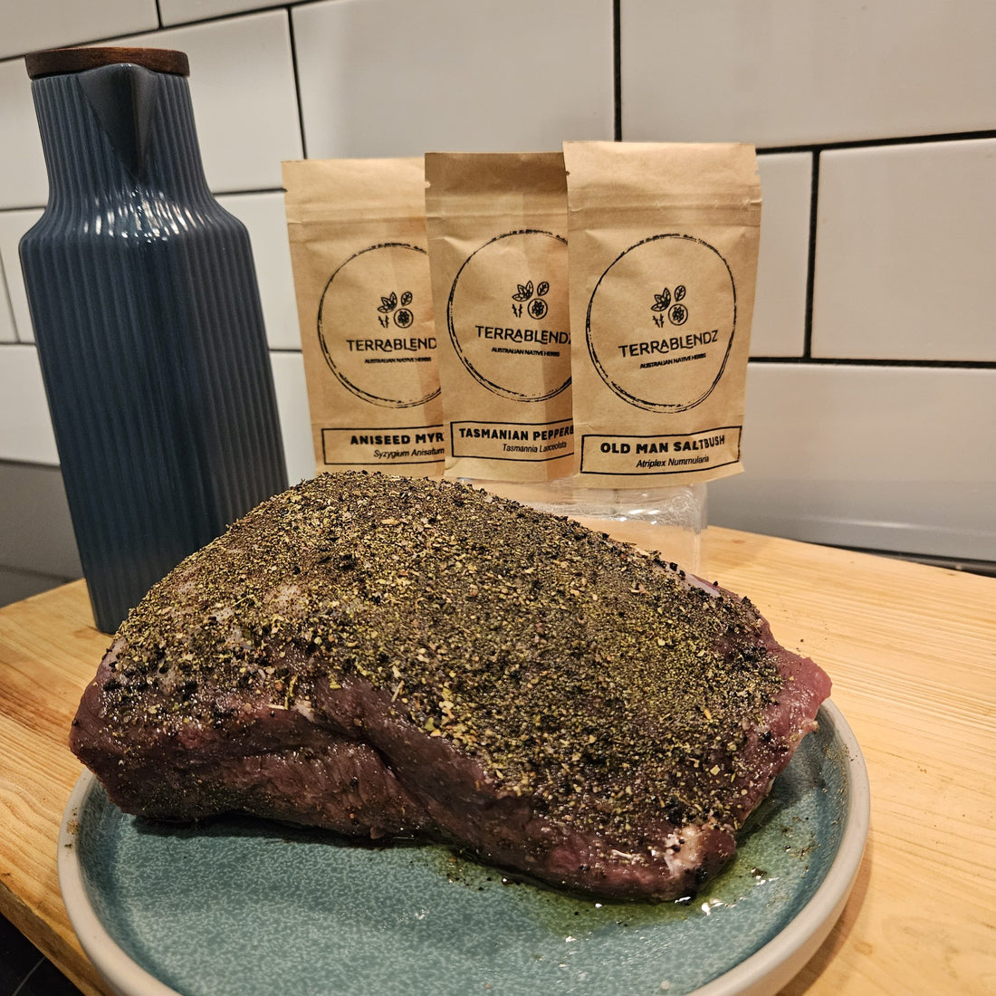 Cooking Bush Tucker Pepperberry Roast