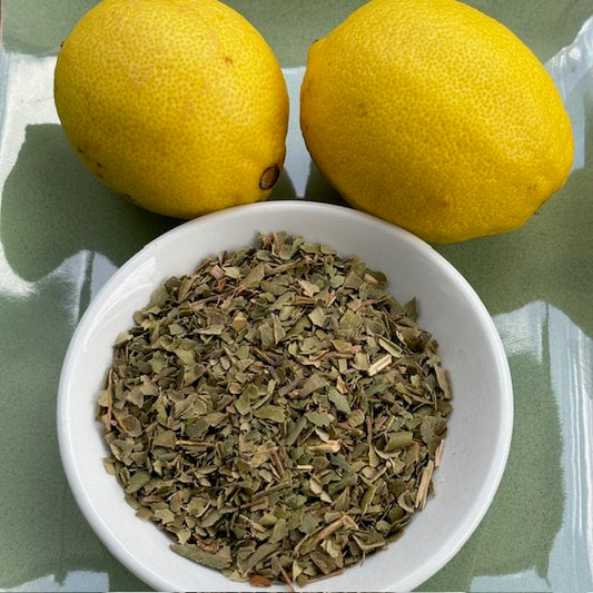 Lemon Myrtle with lemons
