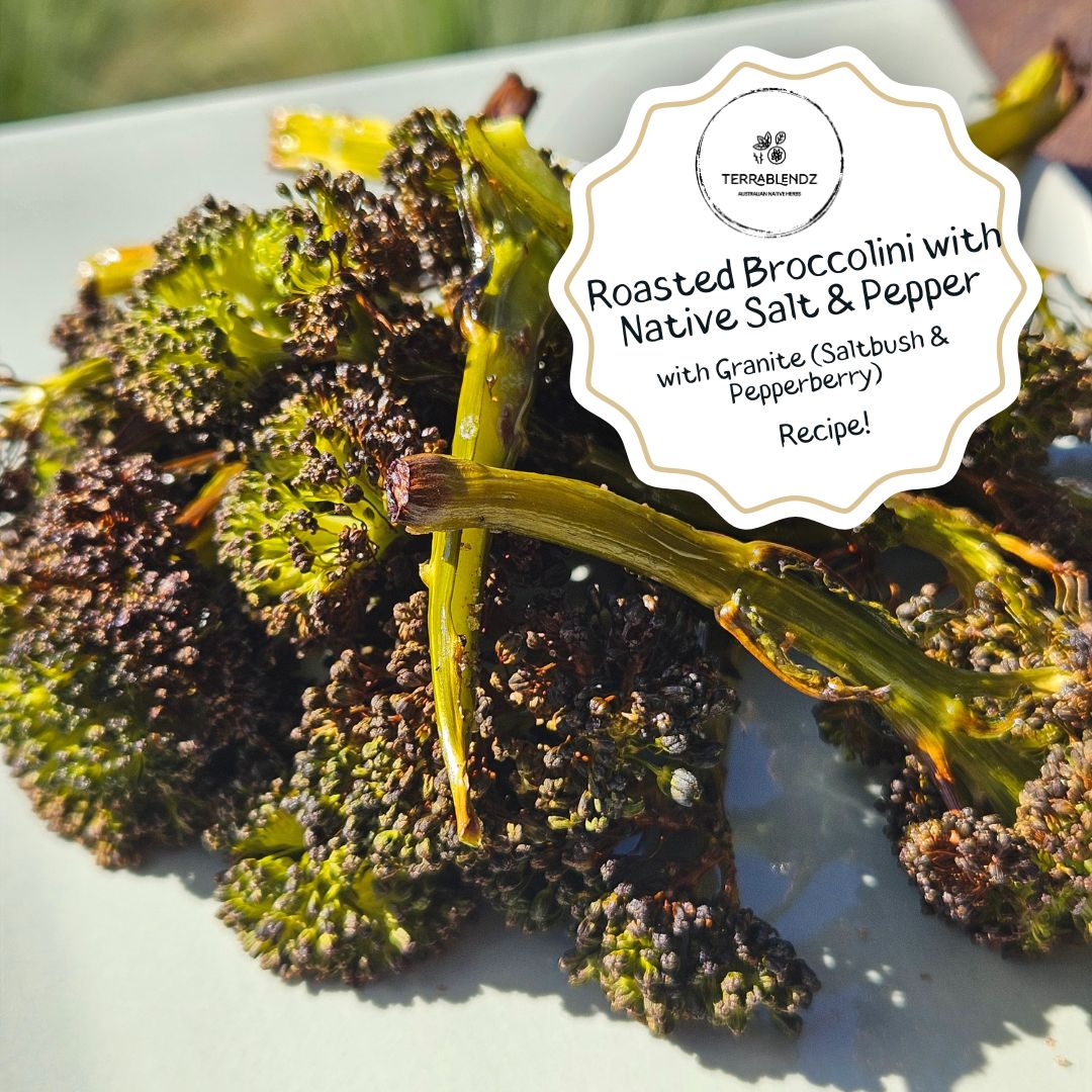 Roasted Broccolini with Native Salt & Pepper
