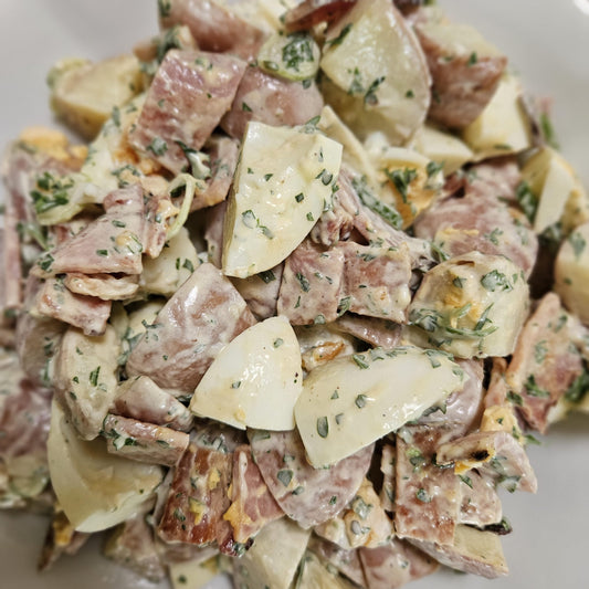 Native Aussie Potato Salad: A Classic with a Bush Tucker Twist.