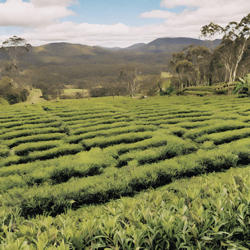 Terrablendz Tea Field in the bush