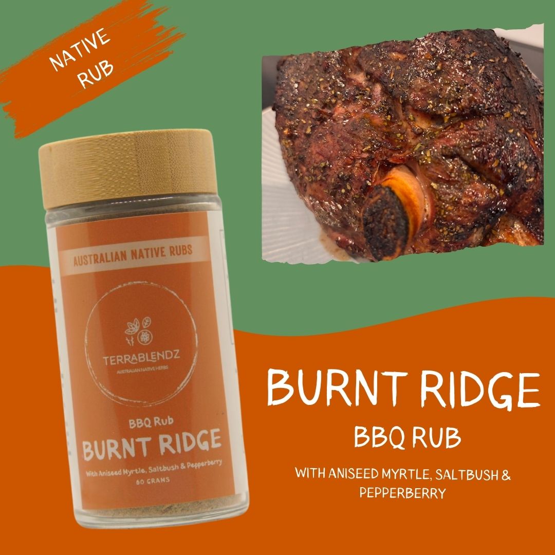 Burnt Ridge BBQ Rub (With Aniseed Myrtle, Saltbush & Pepperberry).