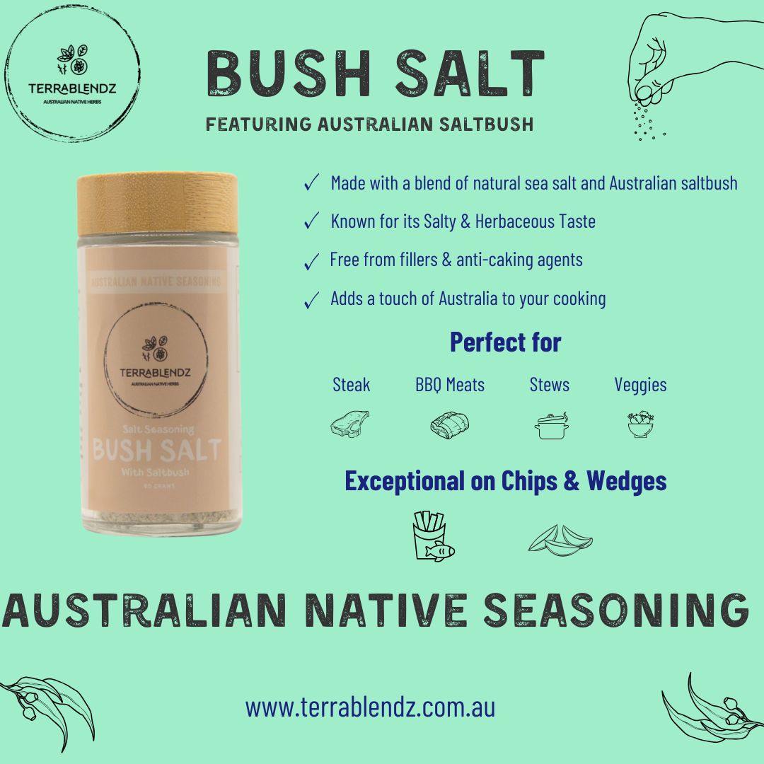 Bush Salt (with Saltbush) Informational Flyer.