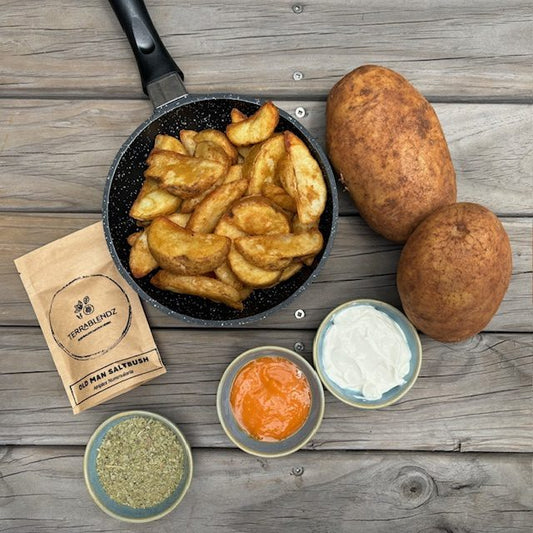 Crunchy Saltbush Wedges