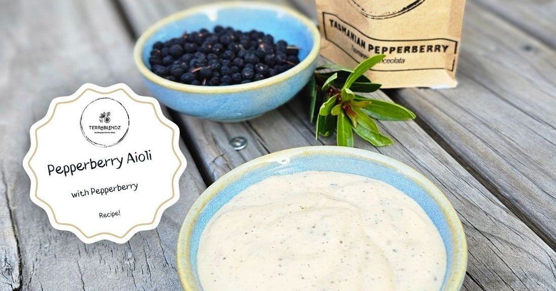Pepperberry Aioli: A Native Australian Food Recipe