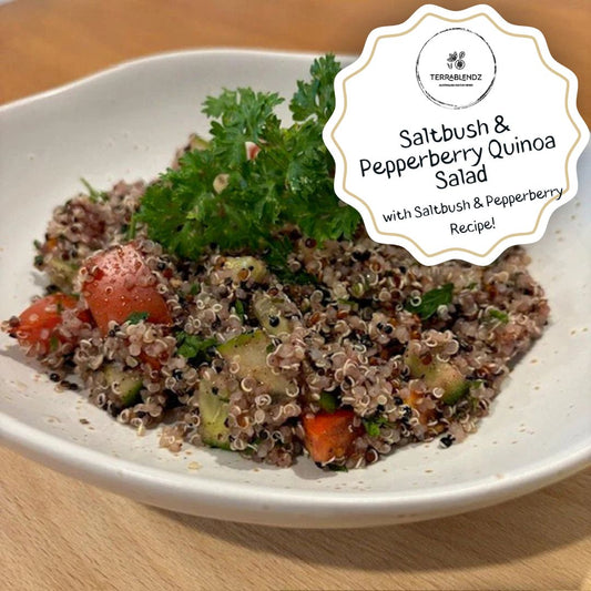 Saltbush & Pepperberry Quinoa Salad: A Native Australian Food Recipe