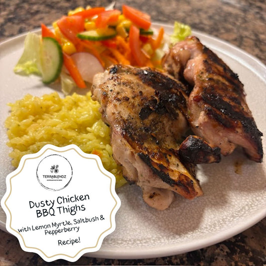 Dusty Chicken BBQ Thighs
