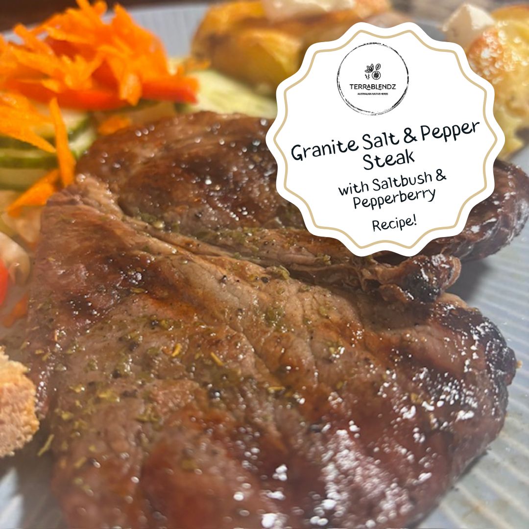 Terrablendz Granite Salt and Pepper Steak