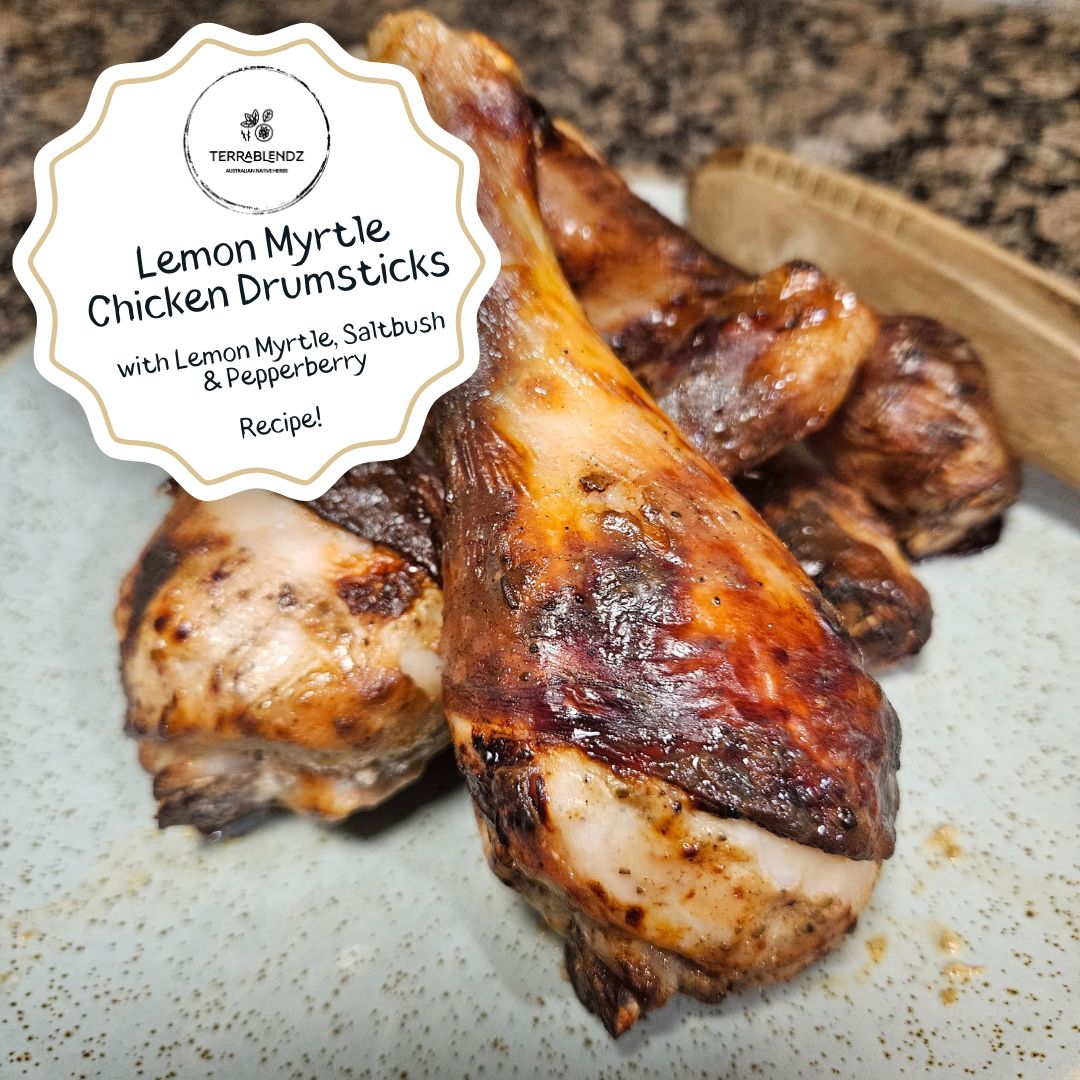 Lemon Myrtle Chicken Drumsticks