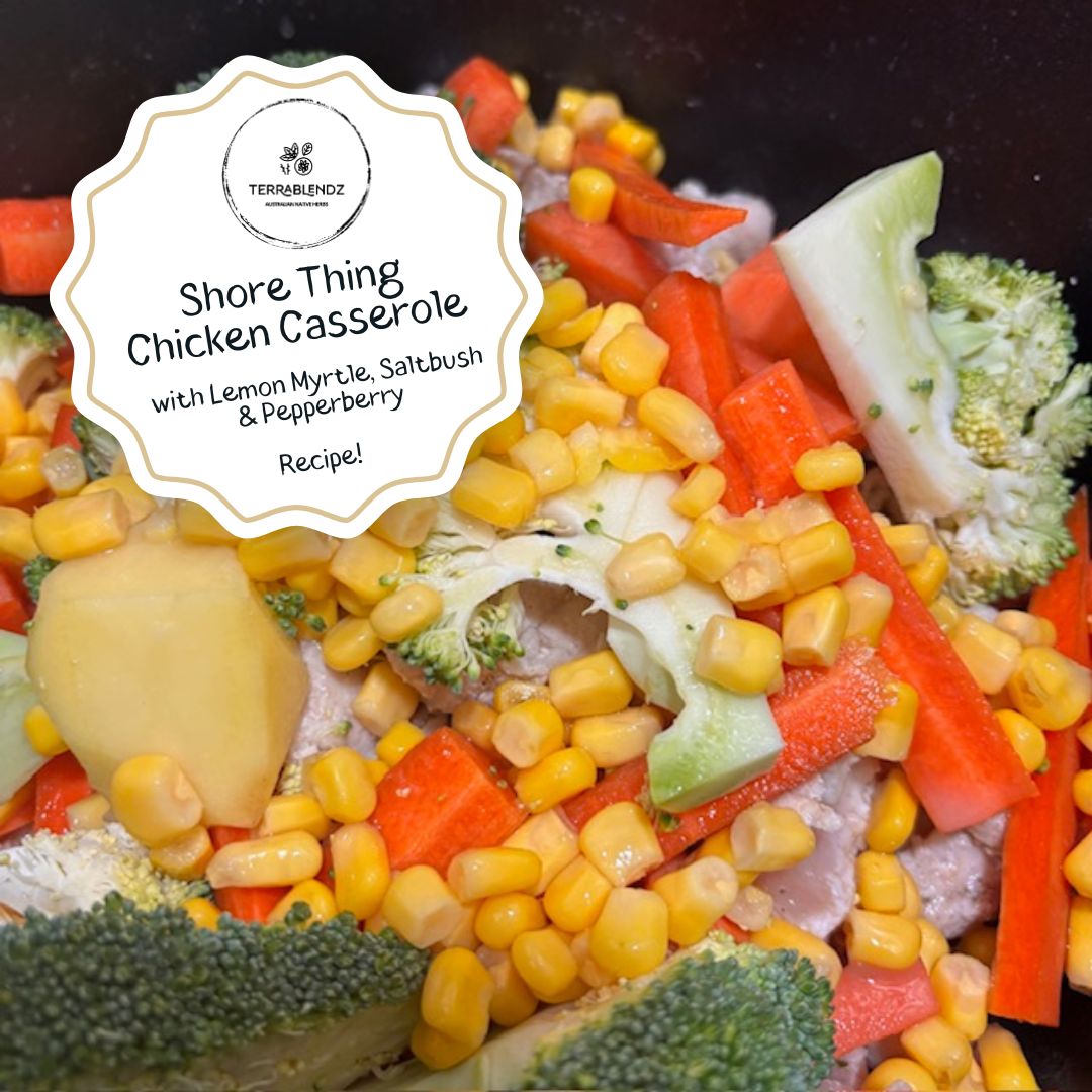 Rocky Shore Lemon Pepper Seasoning (With Lemon Myrtle, Saltbush & Pepperberry)