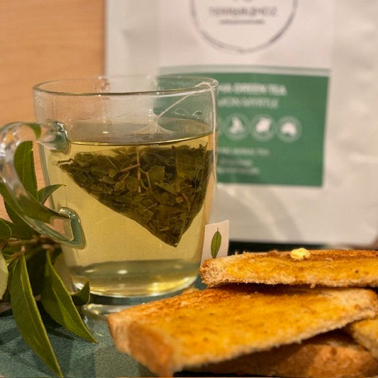 Sencha Green Tea & Lemon Myrtle Organic Herbal Tea
