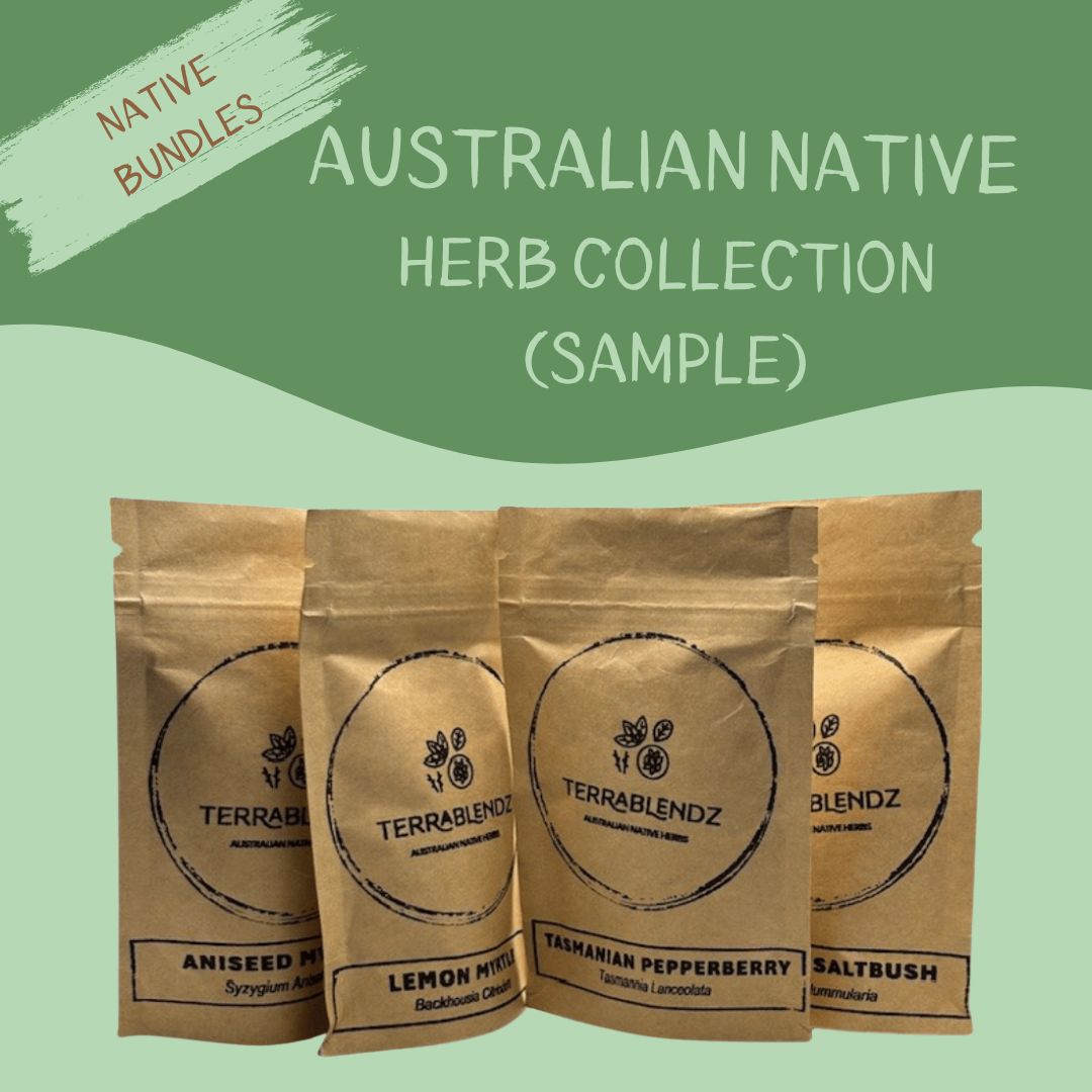Australian Native Herb Sample Pack | 4 Herbs | Terrablendz