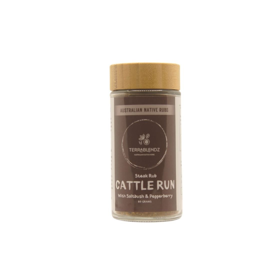 Terrablendz Cattle Run Steak Rub.