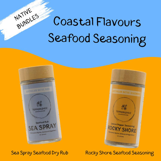 Terrablendz Coastal Flavours Seafood Seasoning Pack.