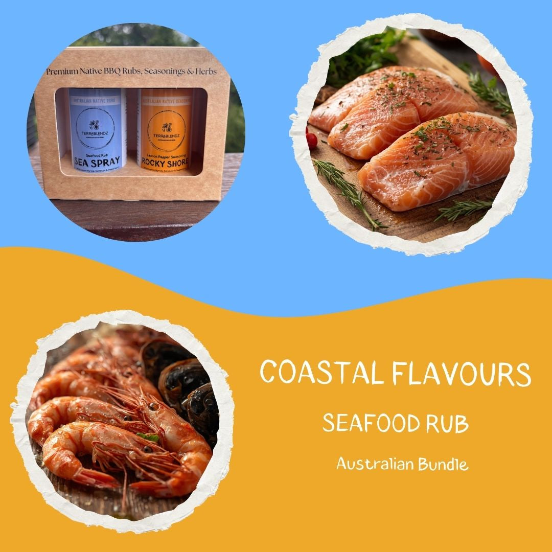 Terrablendz Coastal Flavours Seafood Seasoning Pack