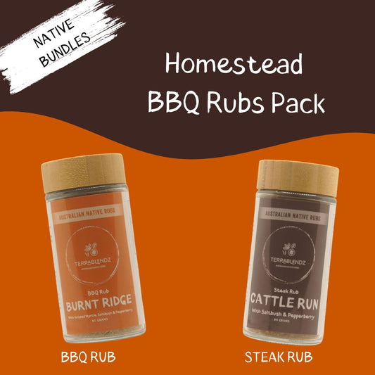 Terrablendz Homestead BBQ Rubs.