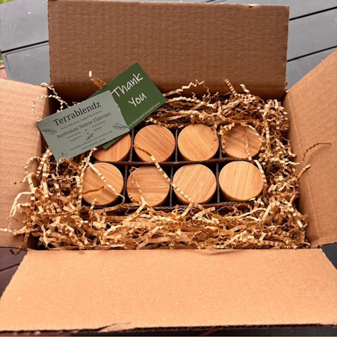 Terrablendz Jars in packaging box